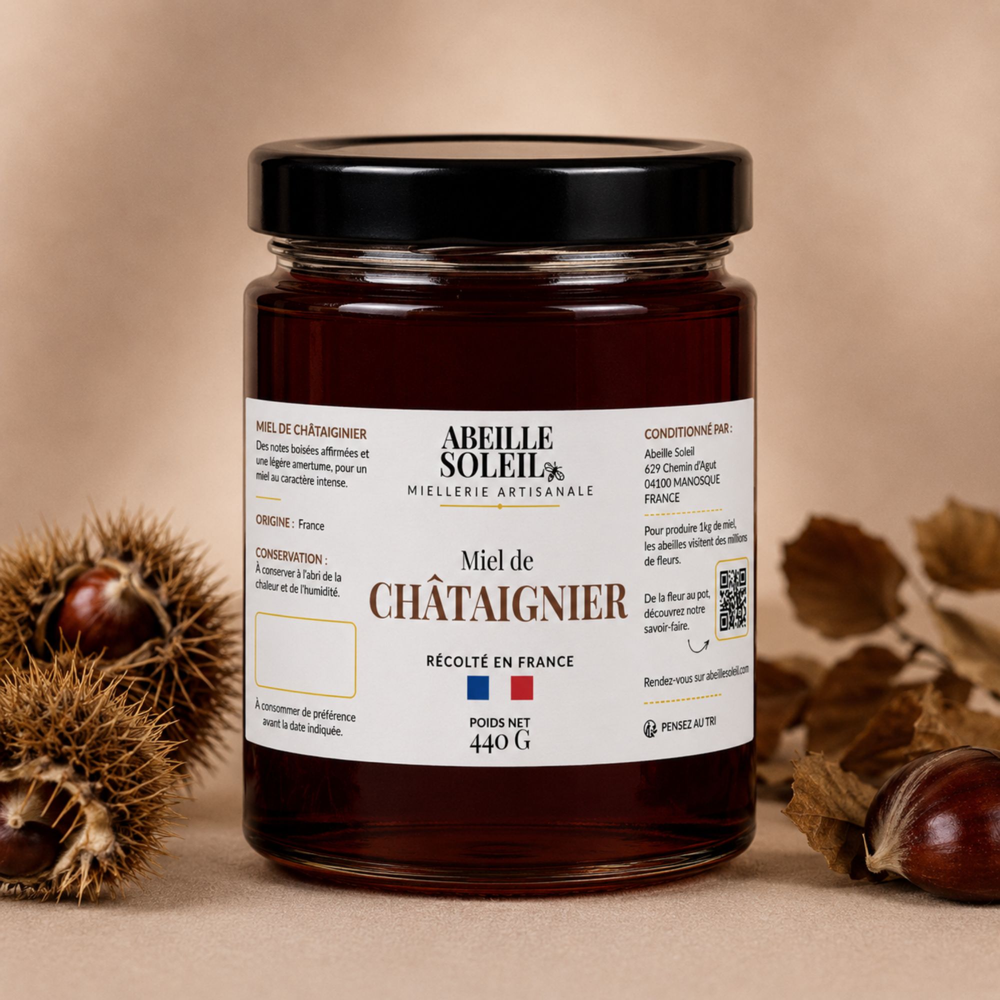Miel de châtaignier