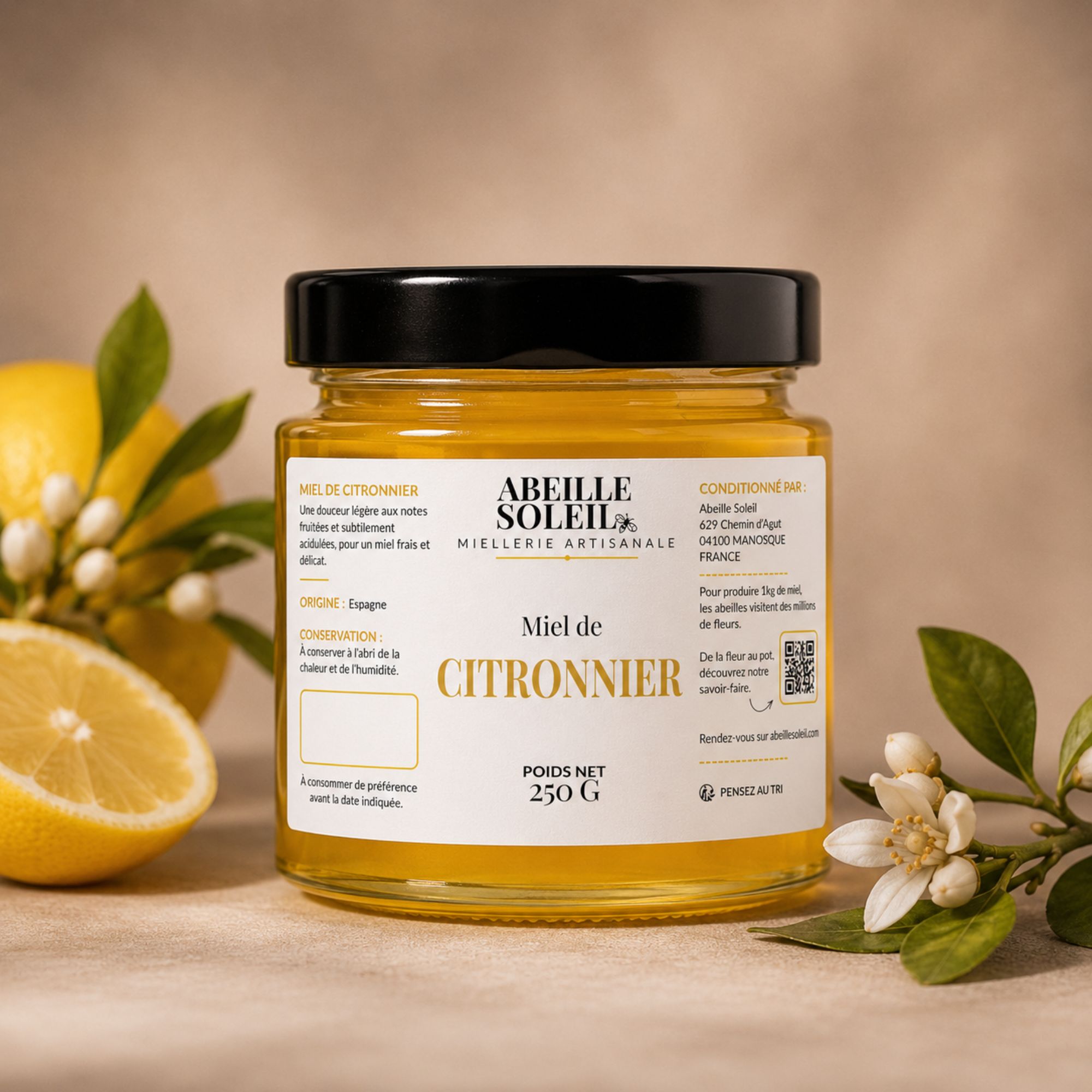 Miel de citronnier