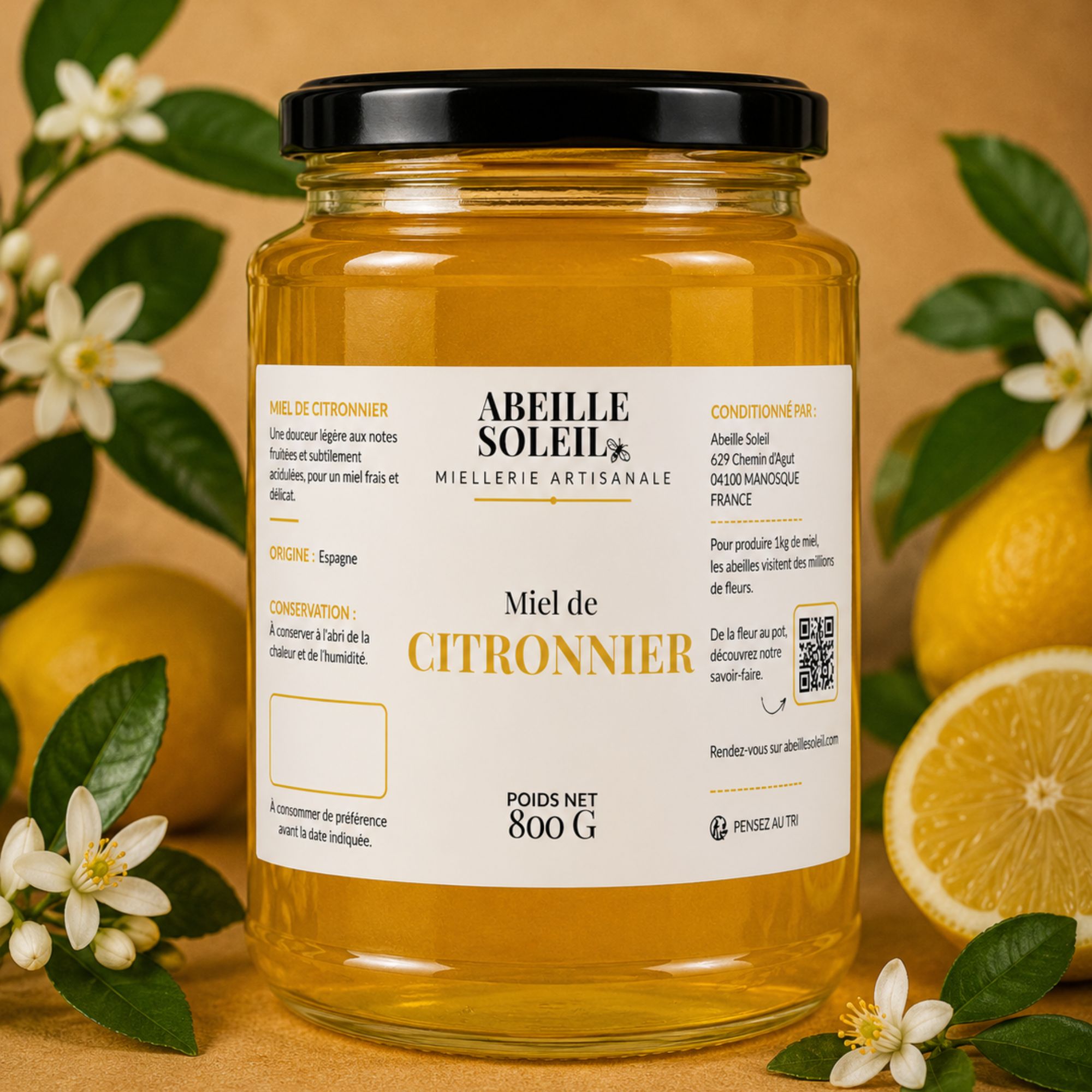 Miel de citronnier