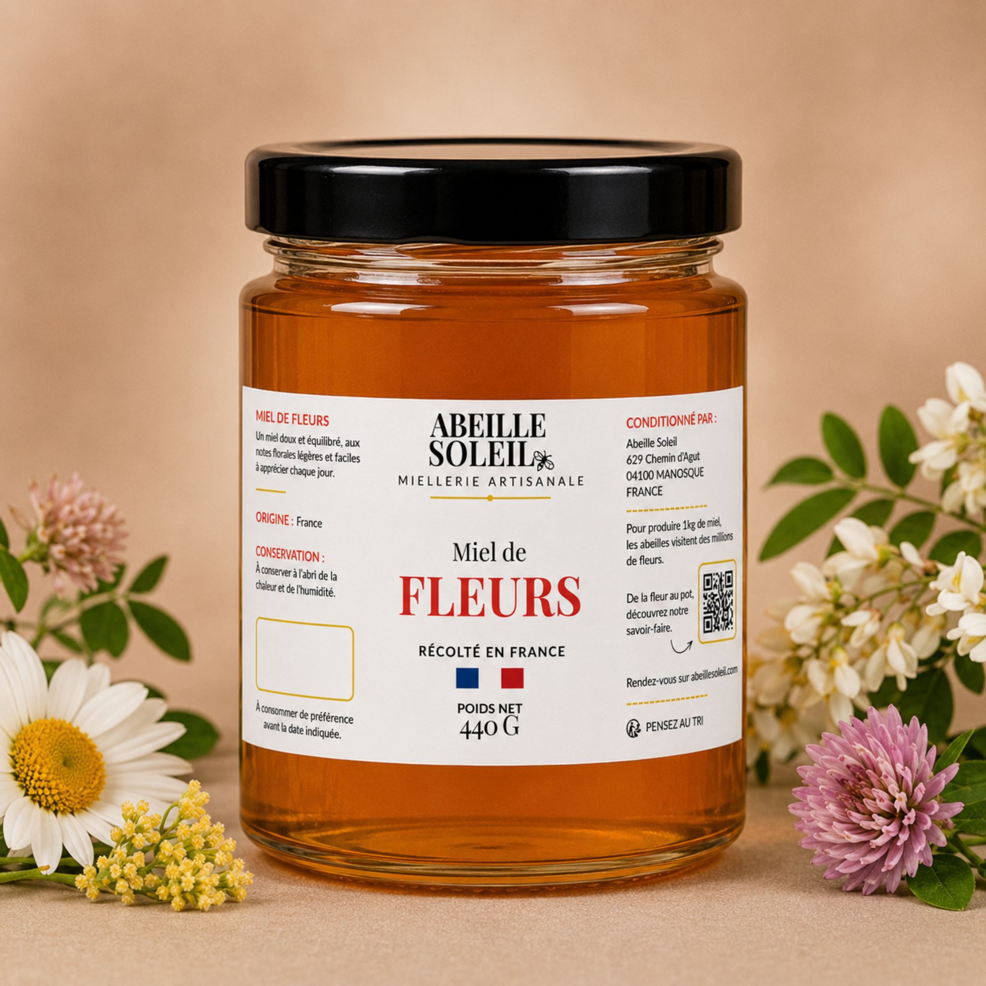 Miel de fleurs