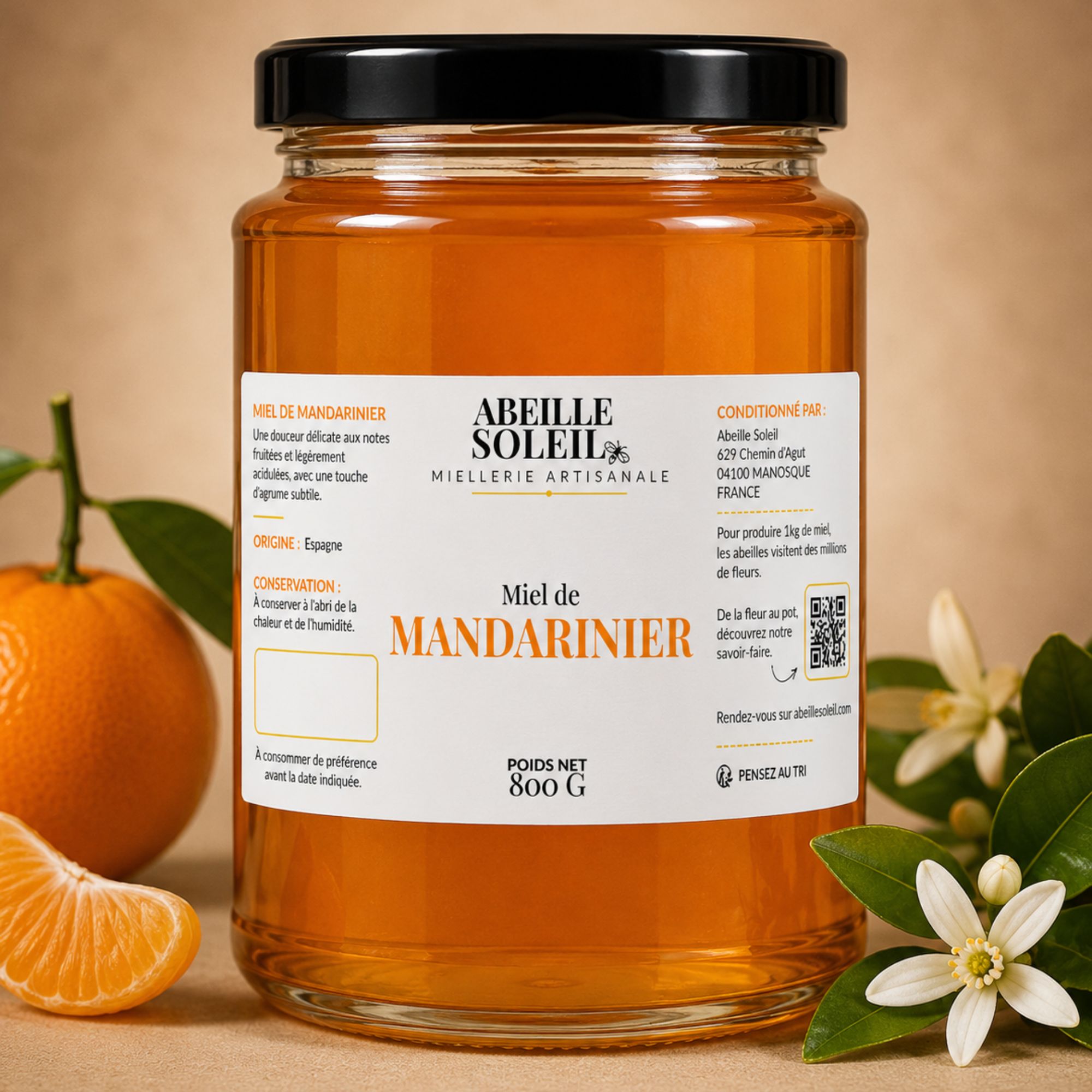 Miel de mandarinier