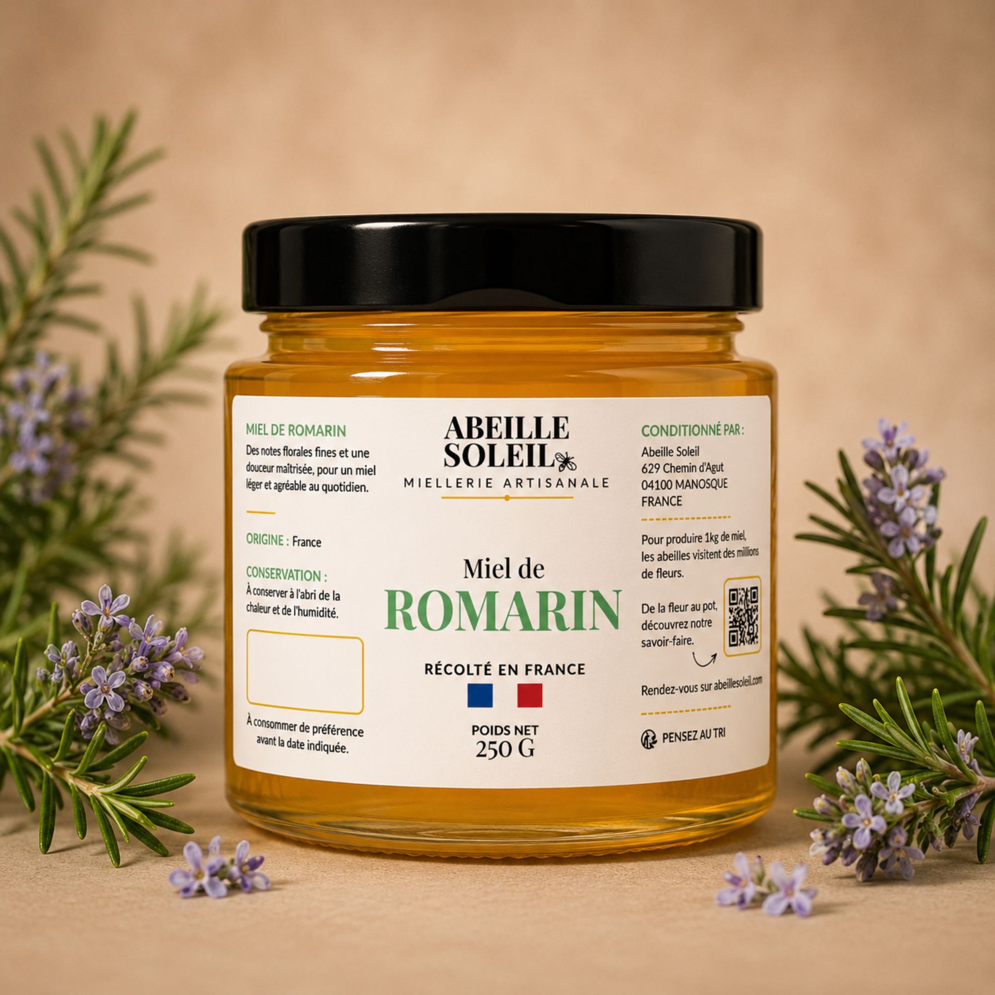 Miel de romarin