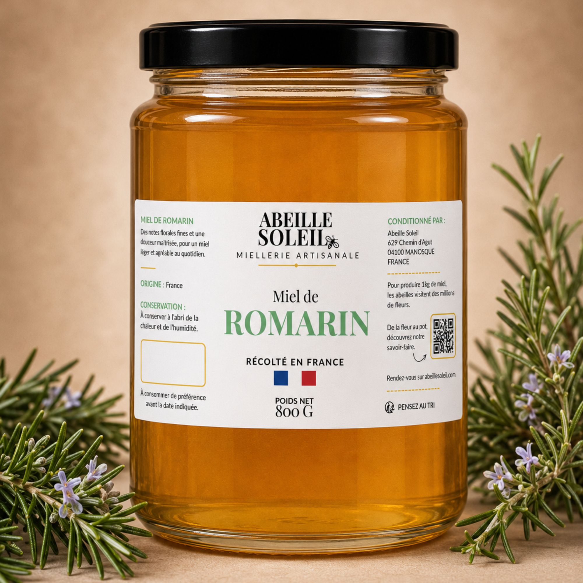 Miel de romarin