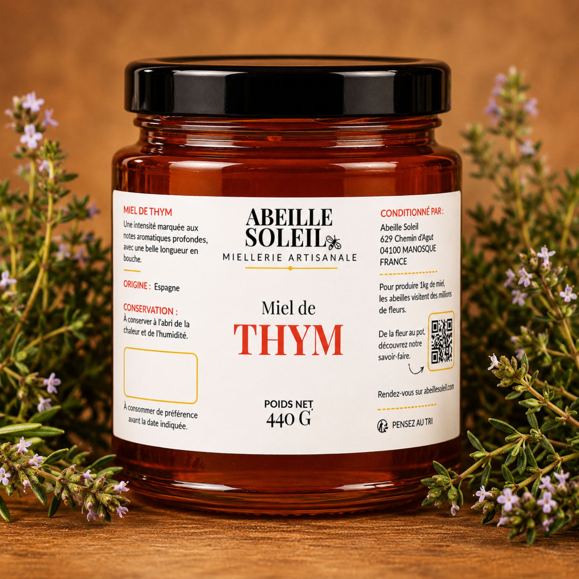 Miel de thym