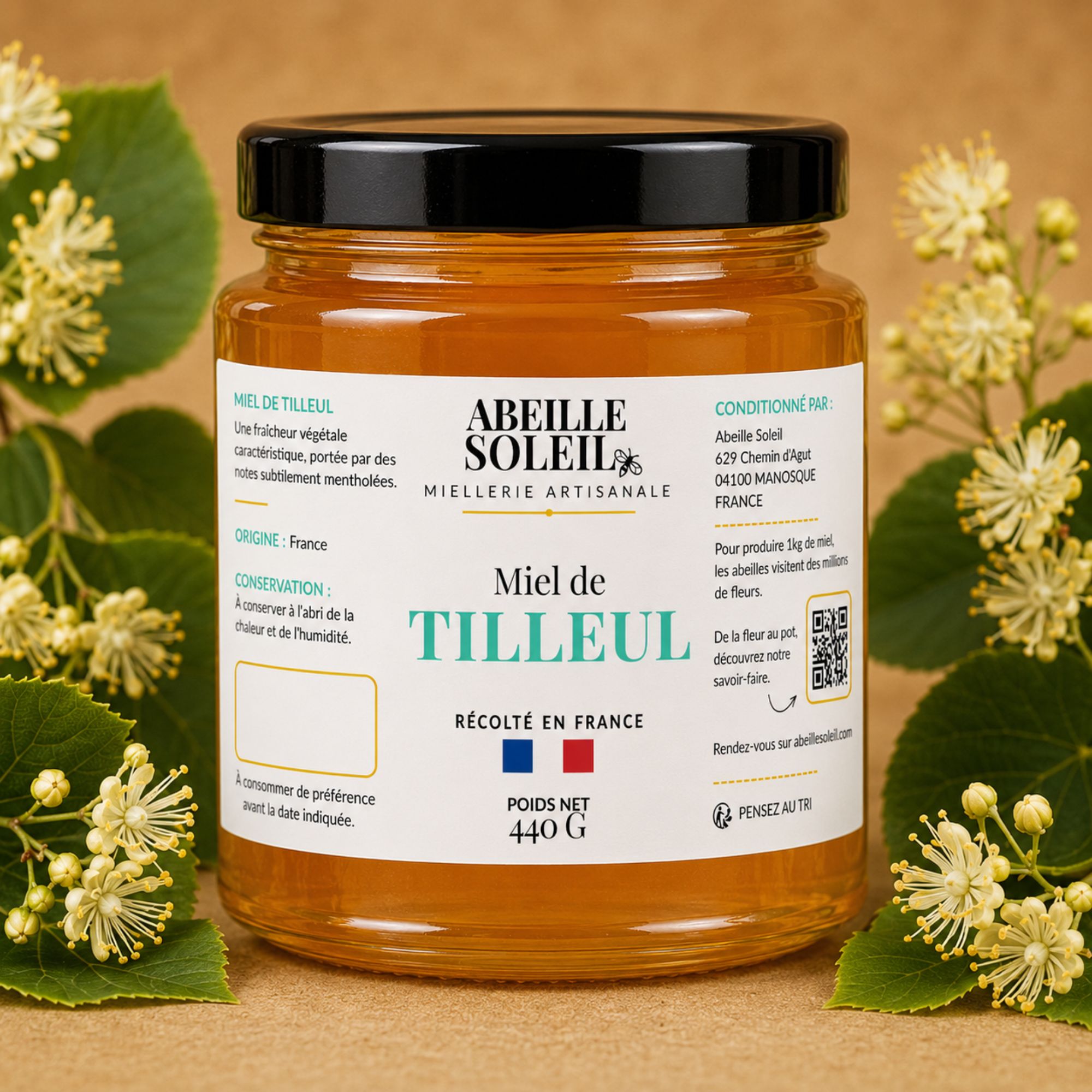 Miel de tilleul