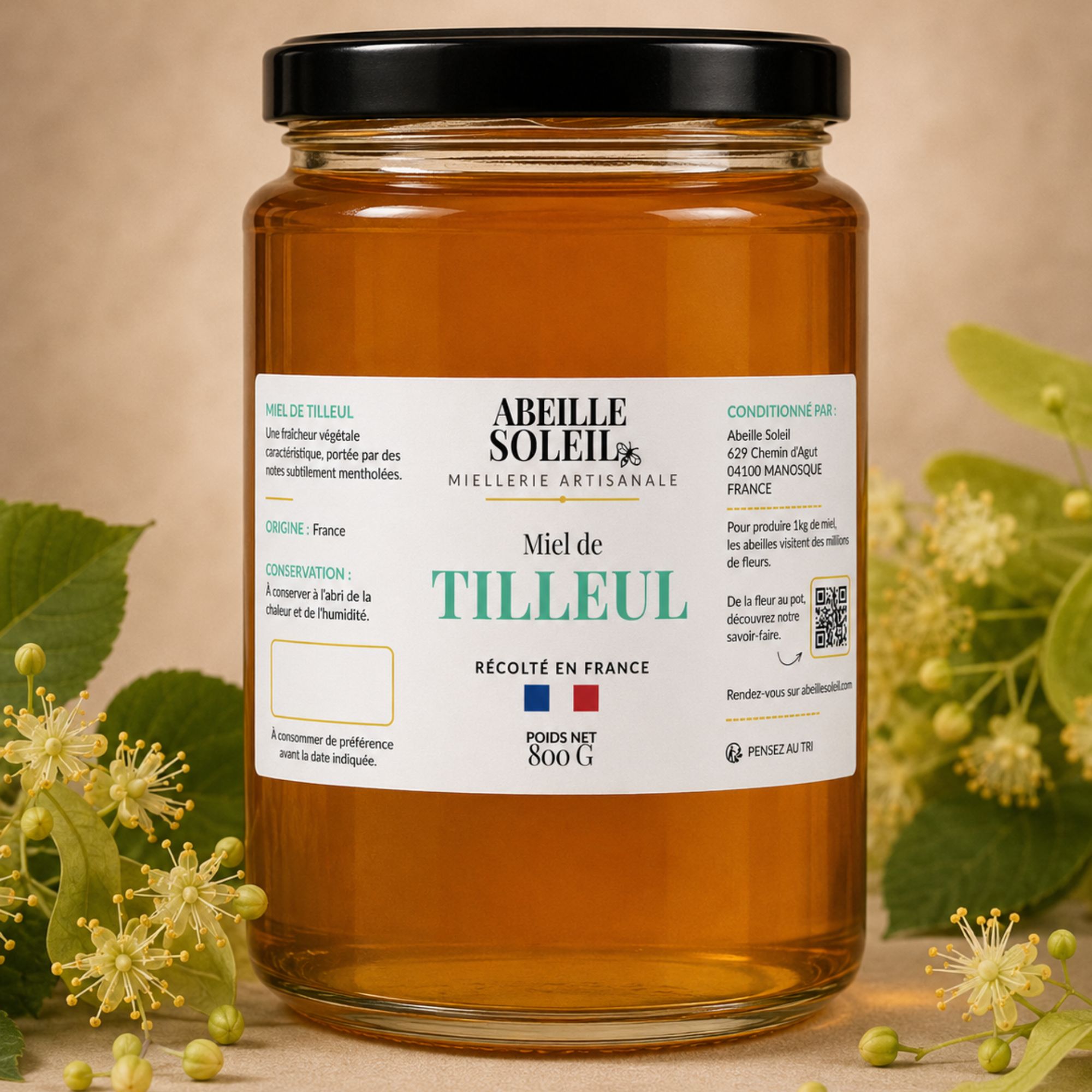Miel de tilleul