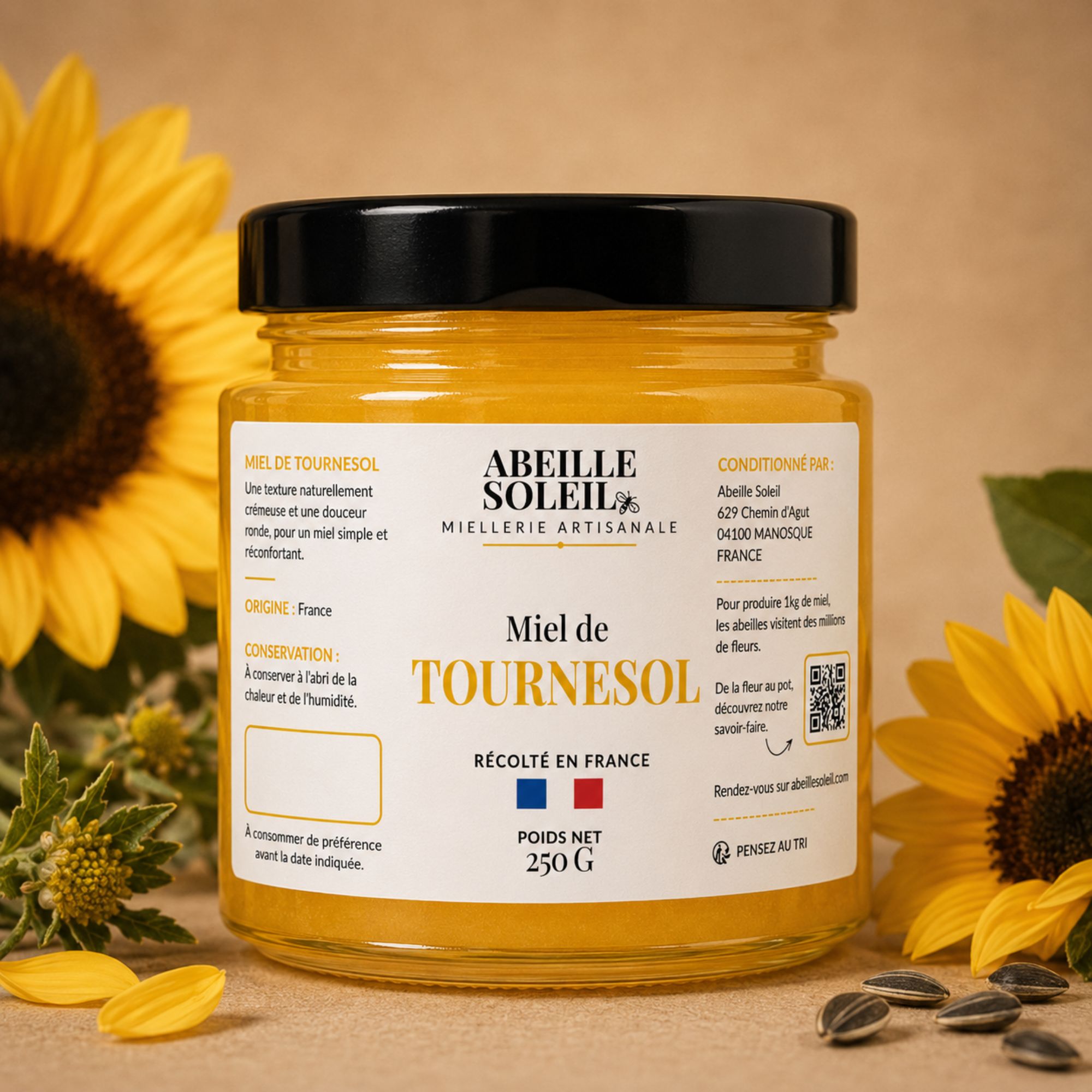 Miel de tournesol