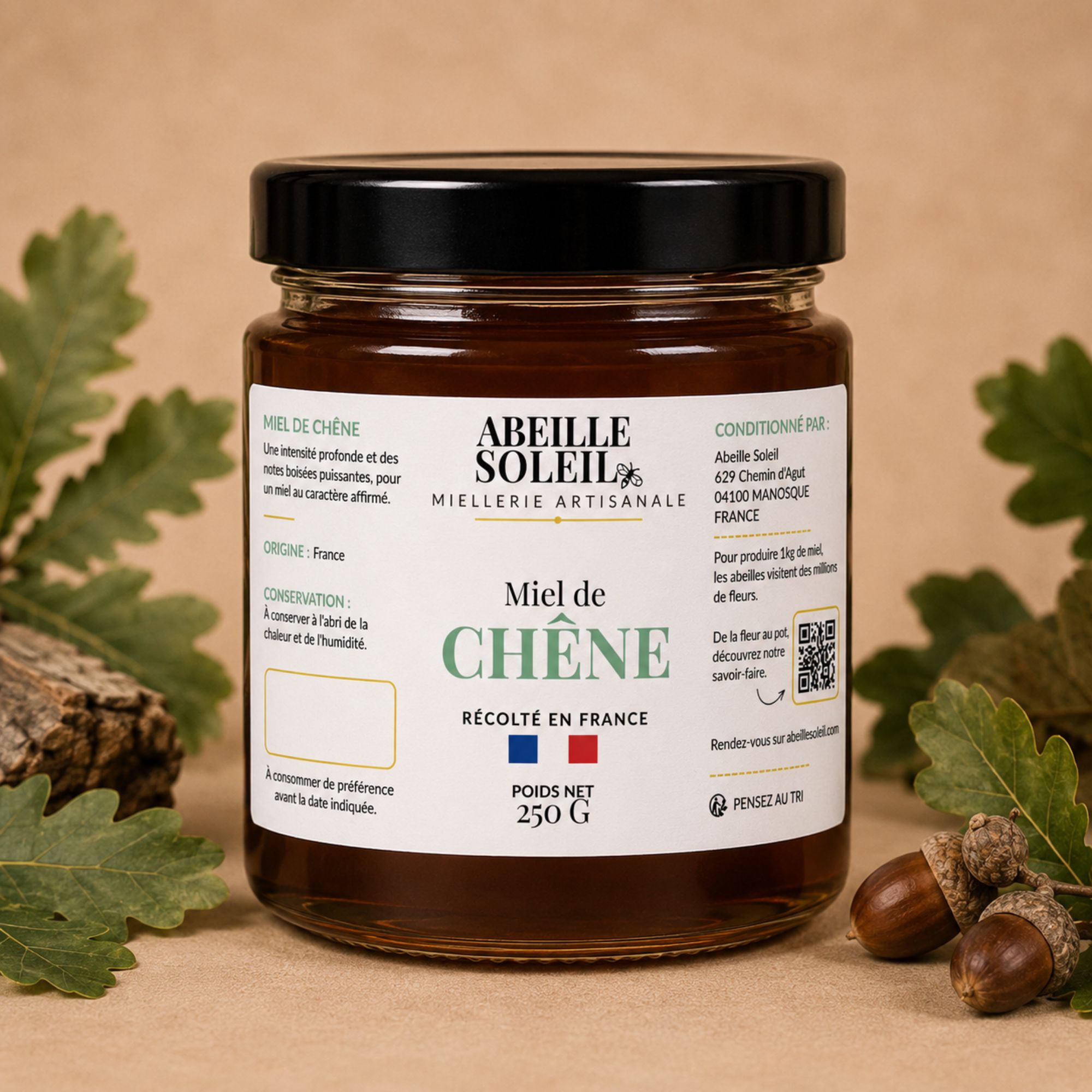 Miel de chêne