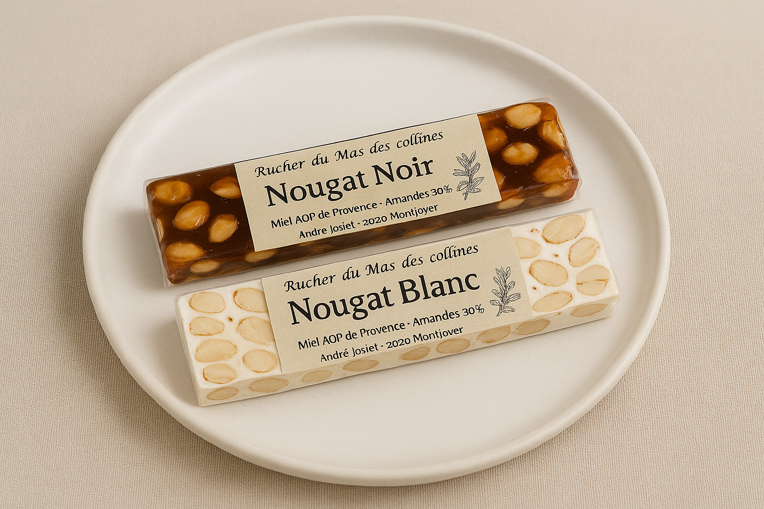 Nougat barre de 100 gr