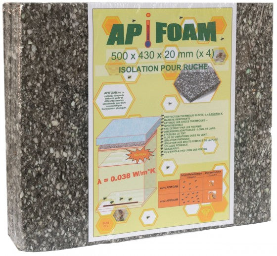 Couvre cadres Apifoam Dadant 10 cadres (prix à l'unité)