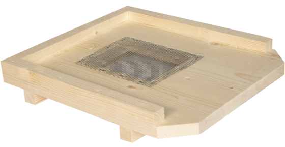 Plateau semi aéré pour ruche Warré
